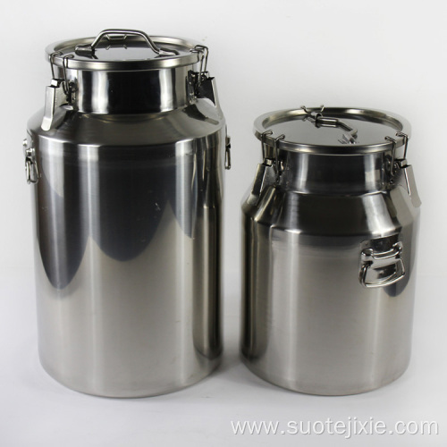 304 stainless steel airtight barrel milk tank